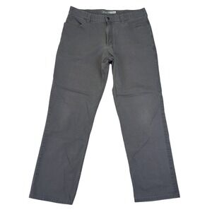 Carhartt Rugged Flex Relaxed Fit Canvas Work Pants Mens 36x32 Gray 5 Pocket